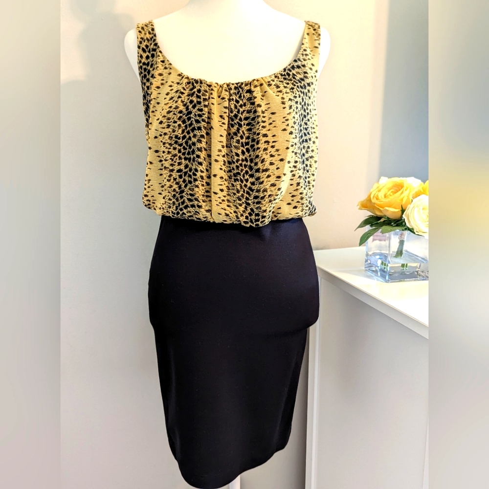 Guess animal print dress